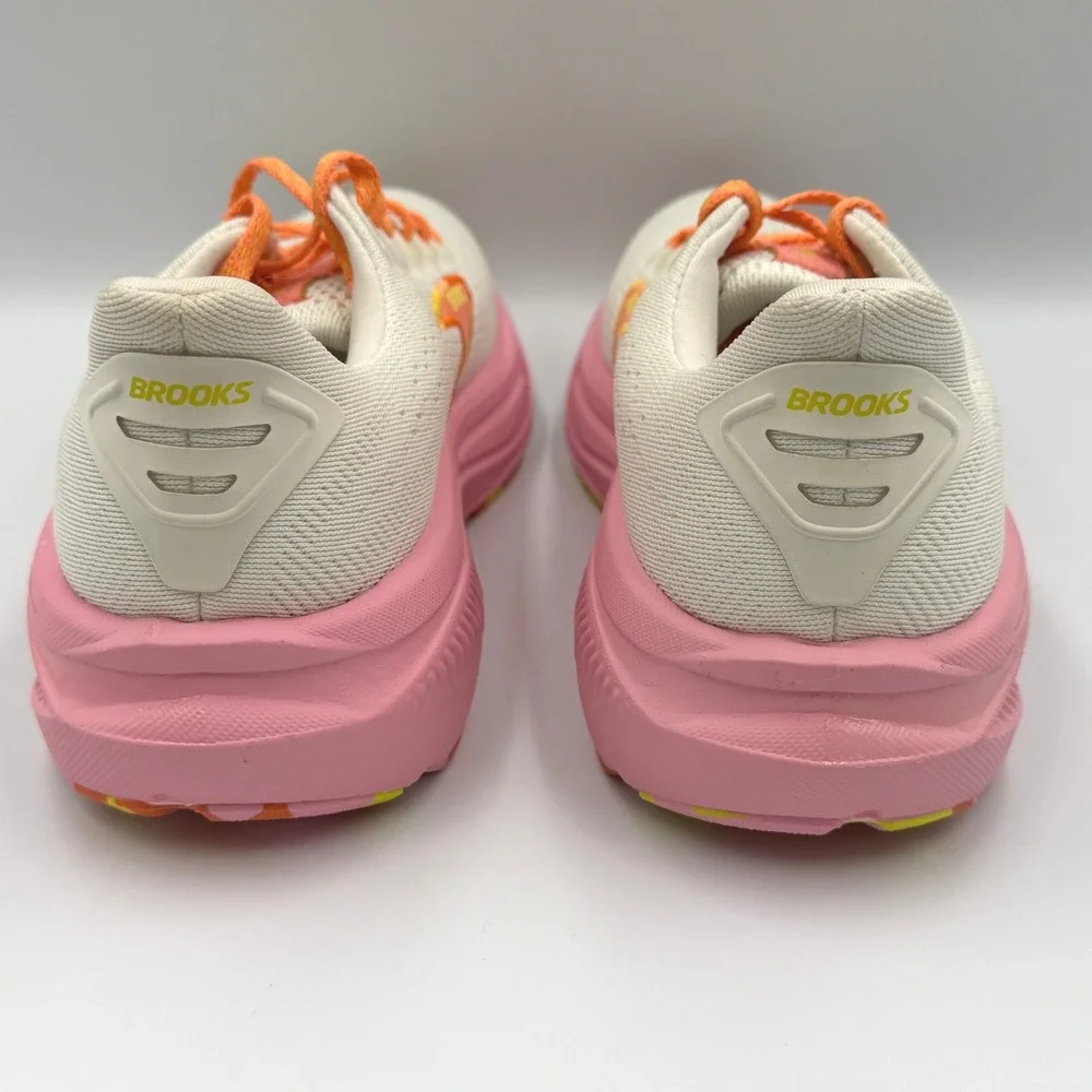 Brooks Ghost 17 Running Shoes Womens 6 Coconut Candy Limeade 120431 1B 236 *NEW*